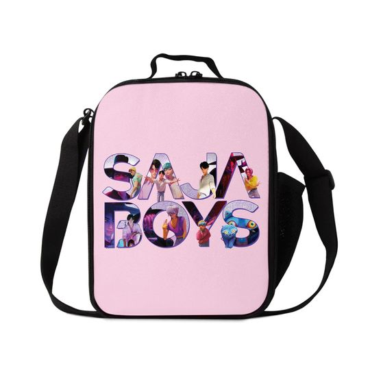 Discover Saja Boys Lunch Bag, Kpop Demon Hunters Lunch Bag, Kpop Listener Gift, Saja Boys Huntrix Lunch Bag, Jinu Lunch Bag, Back to School Lunch Bag