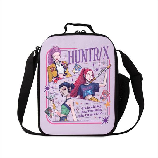Discover KPDH Ramyeon Lunch Bag for Kids, Demon Hunter Lunch Bag, Trendy Insulated Food Container Official Inspired Fan Merch, Rumi Mira Zoey Fans