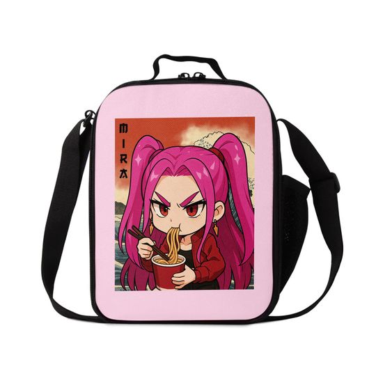 Huntrix Demon Hunters Kids Lunch Bag, Kpop Merch Lunch Tote, Saja Girls Lunch Box, Back to School Lunch Bag