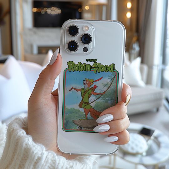 Disney Robin Hood Funny Famous Cartoon Character Figure Phone Case