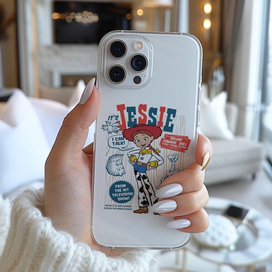 Discover Disney Toy Story Character Jessie Poster Funny Famous Cartoon Characters Figure Phone Case