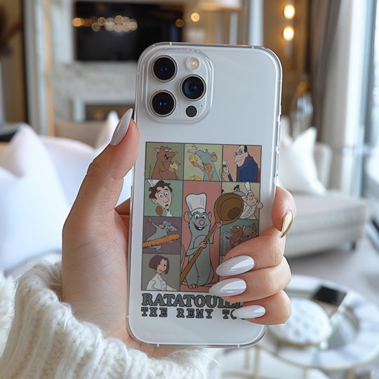 Discover The Remy Tour Ratatouille Funny Famous Cartoon Characters Figure Phone Case