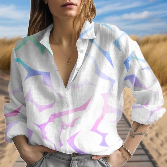 Kpop Demon Hunters Blouse Shirt, Rumi Blouse Top, Huntrix Shirt, Women Button Shirt, Kpop Merch, Kpop Demon Hunters Costume