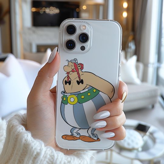 Discover Asterix Funny Famous Cartoon Character Figure Phone Case