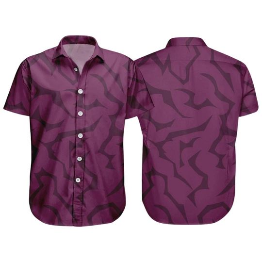 Discover Kpop Demon Hunters Abby Button Shirt, Men Women Shorts, Abby Kpop Demon Hunter Hawaiian Shirt, Kpop Demon Hunter Merch Shirt