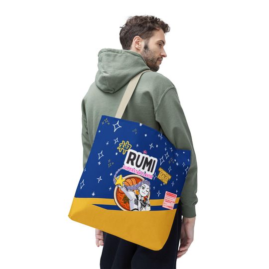 K-pop demon hunters Themed Tote, Rumi Ramen Bag, Huntrix Ramen, School Supplies, Casual Tote Bag, K-pop Theme