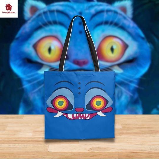 KPDH Bag For Kids, Blue Tiger Movie Tote Bag, Custom Shopping Tote Bag, Music Movie Tote Bag, Shopping Bag, Music Team Candy Bag