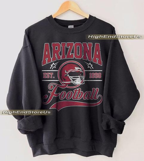Discover Vintage Arizonna Football sweatshirt, Football shirt,Arizonna football tshirt , Game day Football,American football tee, Game Day apparel