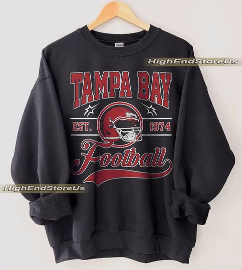 Discover Vintage Tampa Bay Football sweatshirt, Football shirt,Tampa Bay football sshirt, Game day Football,American football tee, Game Day apparel