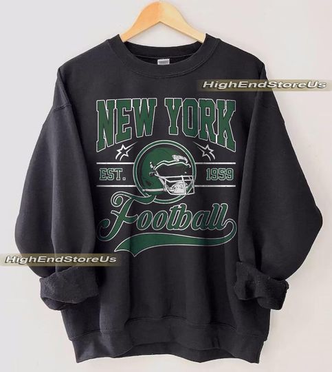 Vintage New York Football sweatshirt, Football shirt,New York football tshirt, Game day Football,American football tee, Game Day apparel