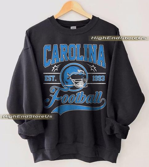 Discover Vintage Carolina Football sweatshirt, Football shirt,Carolina football tshirt , Game day Football,American football tee, Game Day apparel