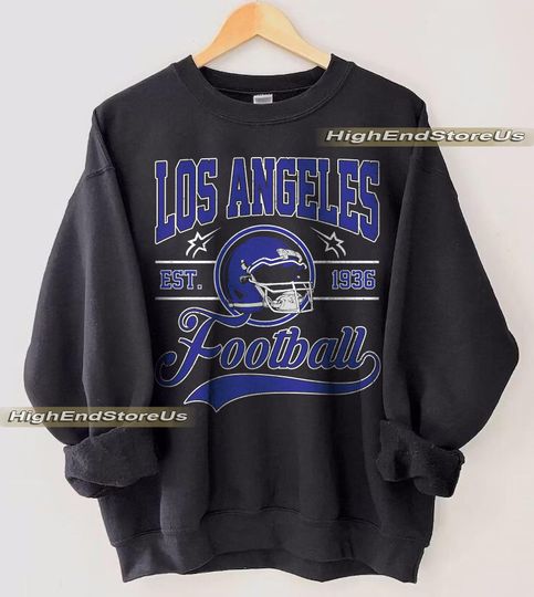 Retro Los Angeles Football sweatshirt, Football shirt,Los Angeles football tshirt , Game day Football,American football tee,Game Day apparel