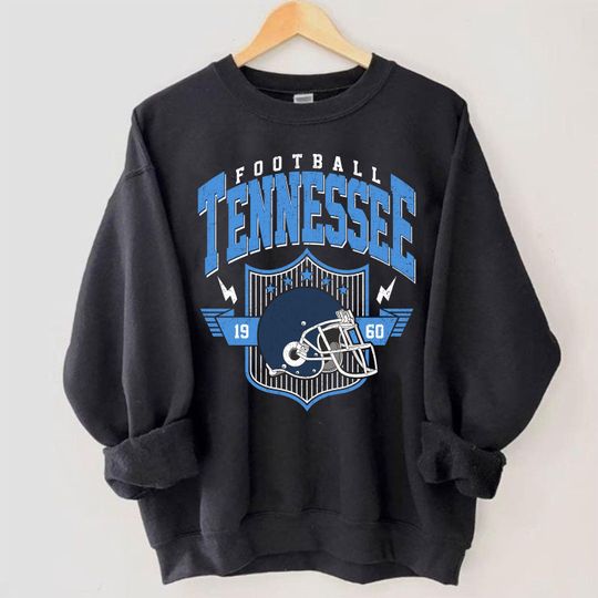 Discover Retro 90s Style Tennessee Football Sweatshirt, Tennessee Team Football Shirt, Tennessee Football, Game Day Shirt, Sunday Tennessee