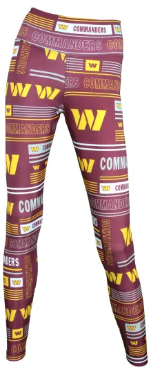 Discover Washington Commanders Football Leggings