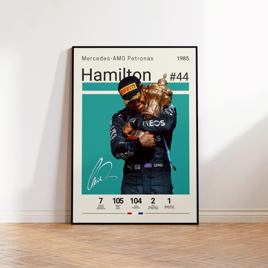 Discover Lewis Hamilton Poster, Mercedes F1 Poster, Formular 1 Wall Art, F1 Racing Print, Motorsport Decor, Motorsports Wall Art, Car Racing Artwork
