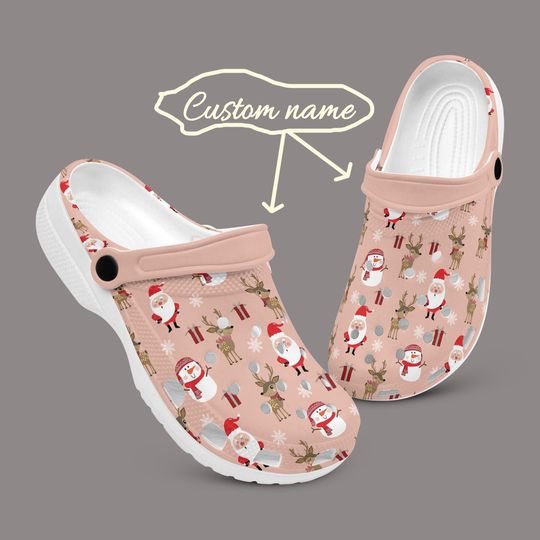 Discover Santa Shoes | Christmas Custom Shoes | Christmas funny character Shoes | Christmas Gifts  Custom Shoes