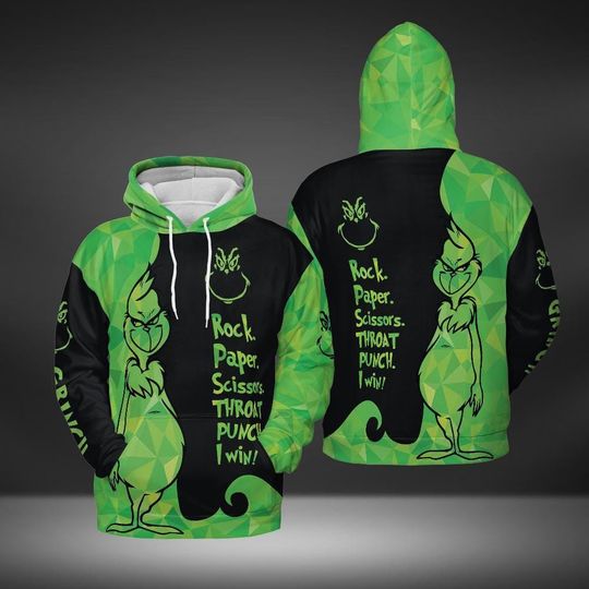 Discover Christmas Hoodie, funny character Zip Hoodie, All-over Print Hoodie