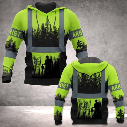Discover Arborist 3D Pullover Hoodie, Arborist Sweatshirt Hoodie, Arborist Gift for Men and Women, Arborist Lovers Hoodie