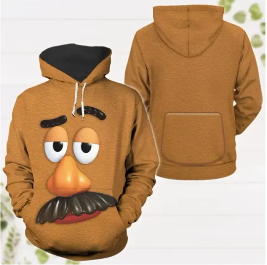 Discover Mr Potato Head Face 3D HOODIE HALLOWEEN GIFT CHRISTMAS GIFT BEST PRICE US SIZE