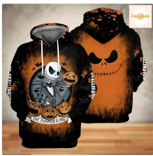 Discover Halloween Jack Skellington 3D HOODIE HALLOWEEN GIFT CHRISTMAS GIFT BEST PRICE