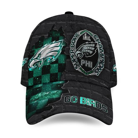 Philadelphia Eagles Go Birds Classic Cap, Gift For Fans
