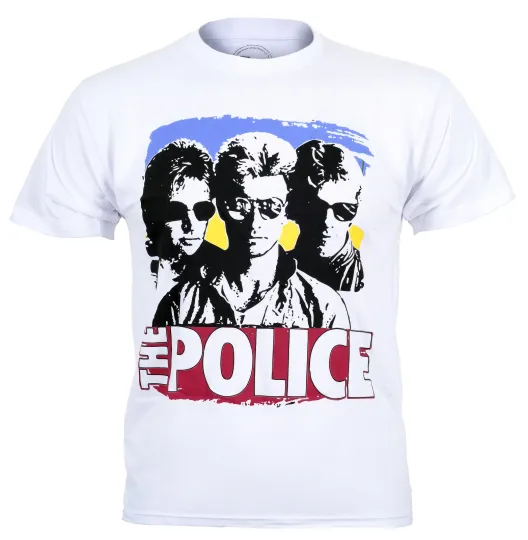 Discover The Police 3D T-Shirt Official Greatest Hits