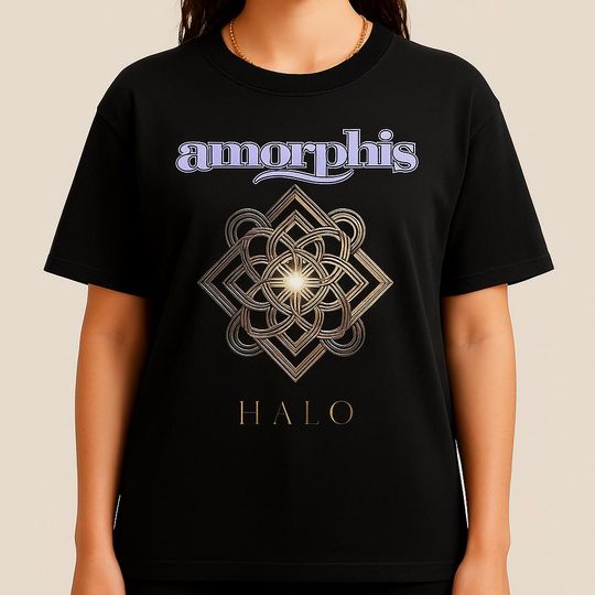 Discover Amorphis Halo Album Shirt Progressive Metal Band Tee