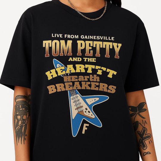 Tom Petty and The Heartbreakers Live From Gainesville Shirt