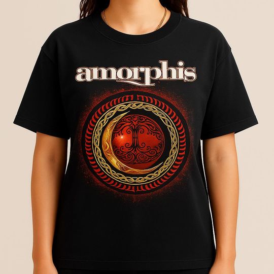 Discover Amorphis Celtic Moon Shirt Metal Band Tee