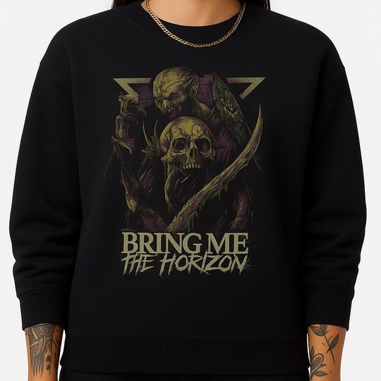 Bring Me The Horizon Dark Skull Sweatshirt