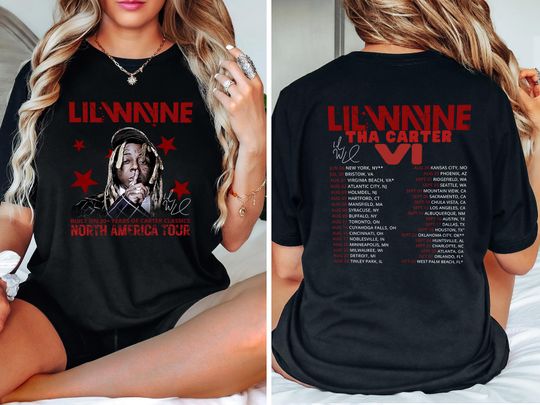 Lil Wayne The Carter VI Tour T-Shirt - 2025 North America