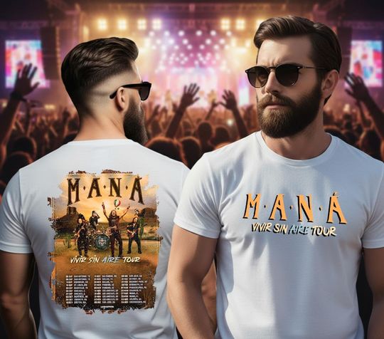 Discover mana tour 2025  t-shirt