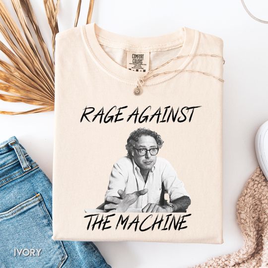 Discover Bernie Sanders 1963 Arrest Photo T-Shirt - Rage Against
