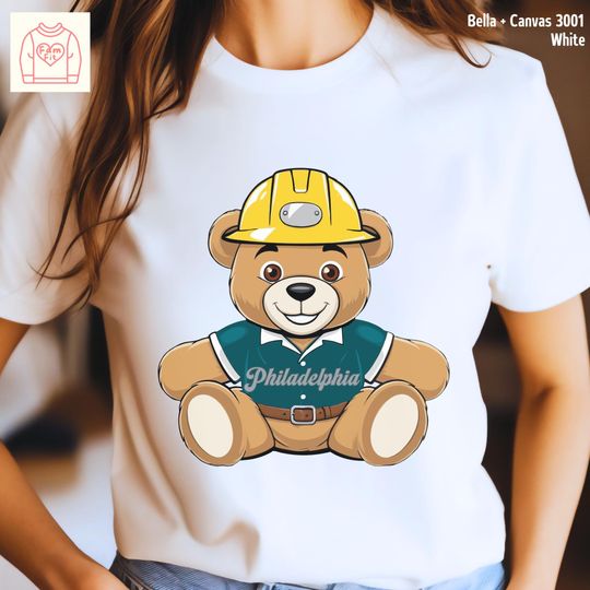 Discover Philadelphia Football Bear Shirt, Eagle Gameday Family Tee