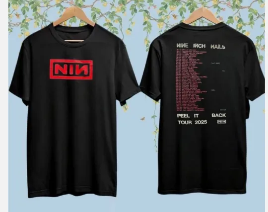 Discover HOT!!!Nine Inch Nails Peel It Back Tour 2025 T Shirt