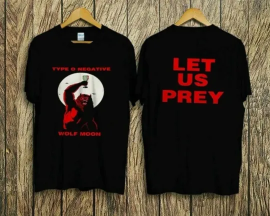 Discover Type O Negative 1996 Wolf Moon T-shirt Tour Carnivore 1 Heavy Cotton Size USA