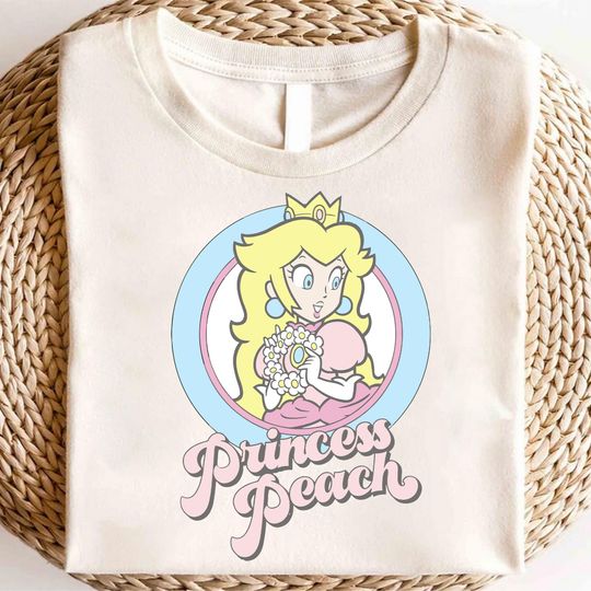 Princess Peach Mario Friends Shirt, Its Peach Time T-Shirt, Princess Peach And Friends Shirt