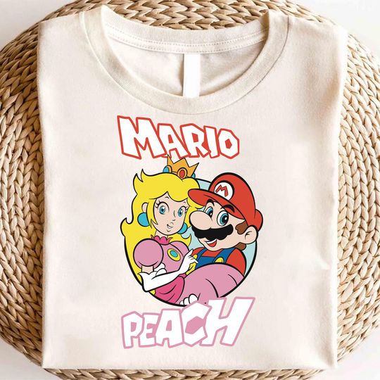 Princess Peach Mario Friends Shirt, Its Peach Time T-Shirt, Princess Peach And Friends Shirt