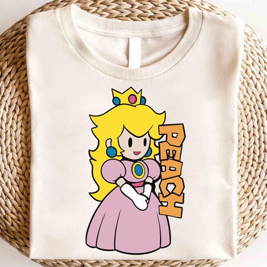 Princess Peach Mario Friends Shirt, Its Peach Time T-Shirt, Princess Peach And Friends Shirt