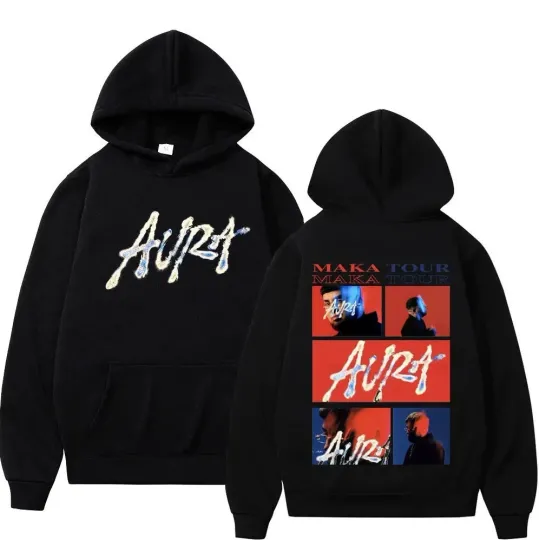 Discover Rapper Maka Aura Tour 2025 Hoodie