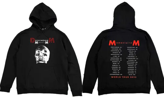 Discover Depeche Mode Memento Mori Tour 2023 Hoodie Gift