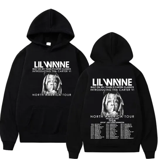 Rapper Lil Wayne Tha Carter VI North America Tour Hoodie