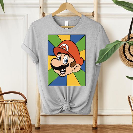 Super Mario Kart Shirt, Super Mario Character Shirt, Super Mario Birthday Party Shirt, Mario & Friends Party Shirt