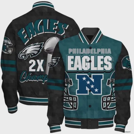 Discover Philadelphia 2025 Super Bowl LIX Champions History Being Jacket