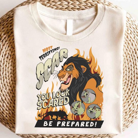 Discover The Lion King's Most Terrifying Scar Shirt, Scar Tshirt , Lion King Shirt,Im Surrounded By Idiots Shirt,The Lion King's Shirt