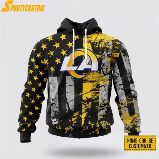 Los Angeles Football Team Ramss 3D Hoodie