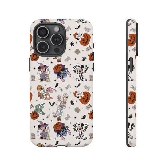 Mickey and Friends Halloween Phone Case, Disney Iphone Case