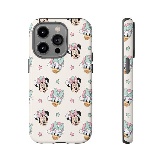 Christmas Minnie and Daisy Phone Case, Disney Iphone Case