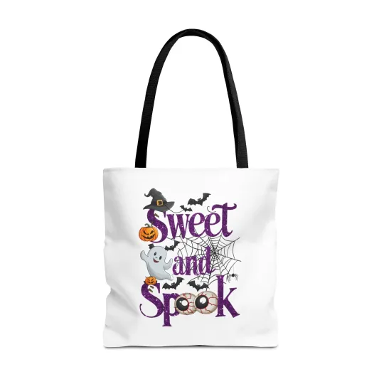 Discover Sweet and Spook Halloween Tote Bag (AOP)
