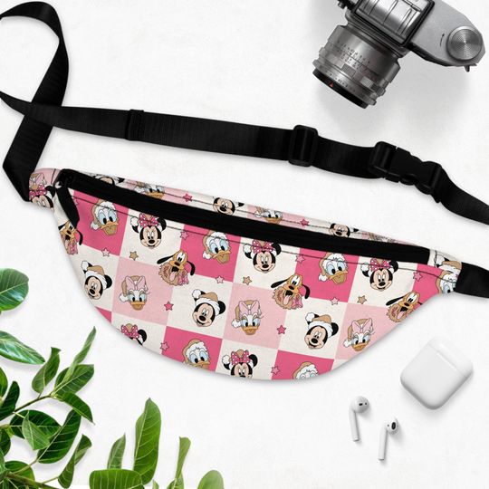 Christmas Mickey and Friends Fanny Pack, Disney Fanny Pack, Gift For Her